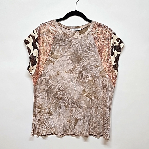 Veveret sequin tee - Picture 1 of 7